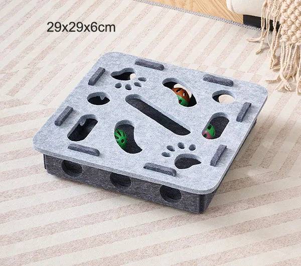 Cat Puzzle Feeder Maze — Interactive Slow Feed Enrichment Board