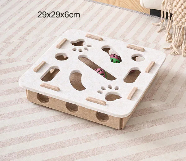 Cat Puzzle Feeder Maze — Interactive Slow Feed Enrichment Board