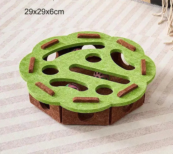 Cat Puzzle Feeder Maze — Interactive Slow Feed Enrichment Board